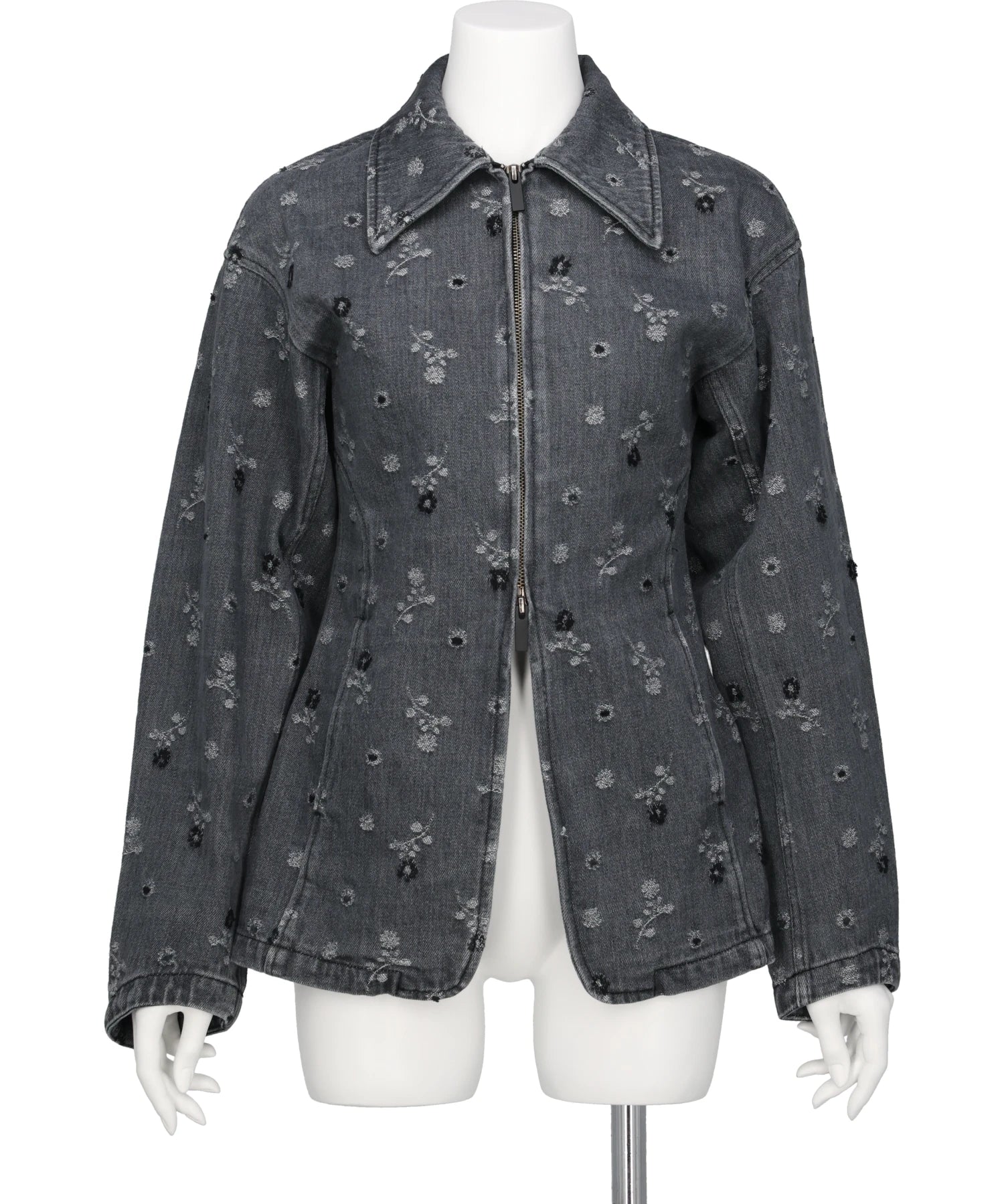 Mame Kurogouchi(マメクロゴウチ) 2026SS FLORAL JACQUARD DENIM