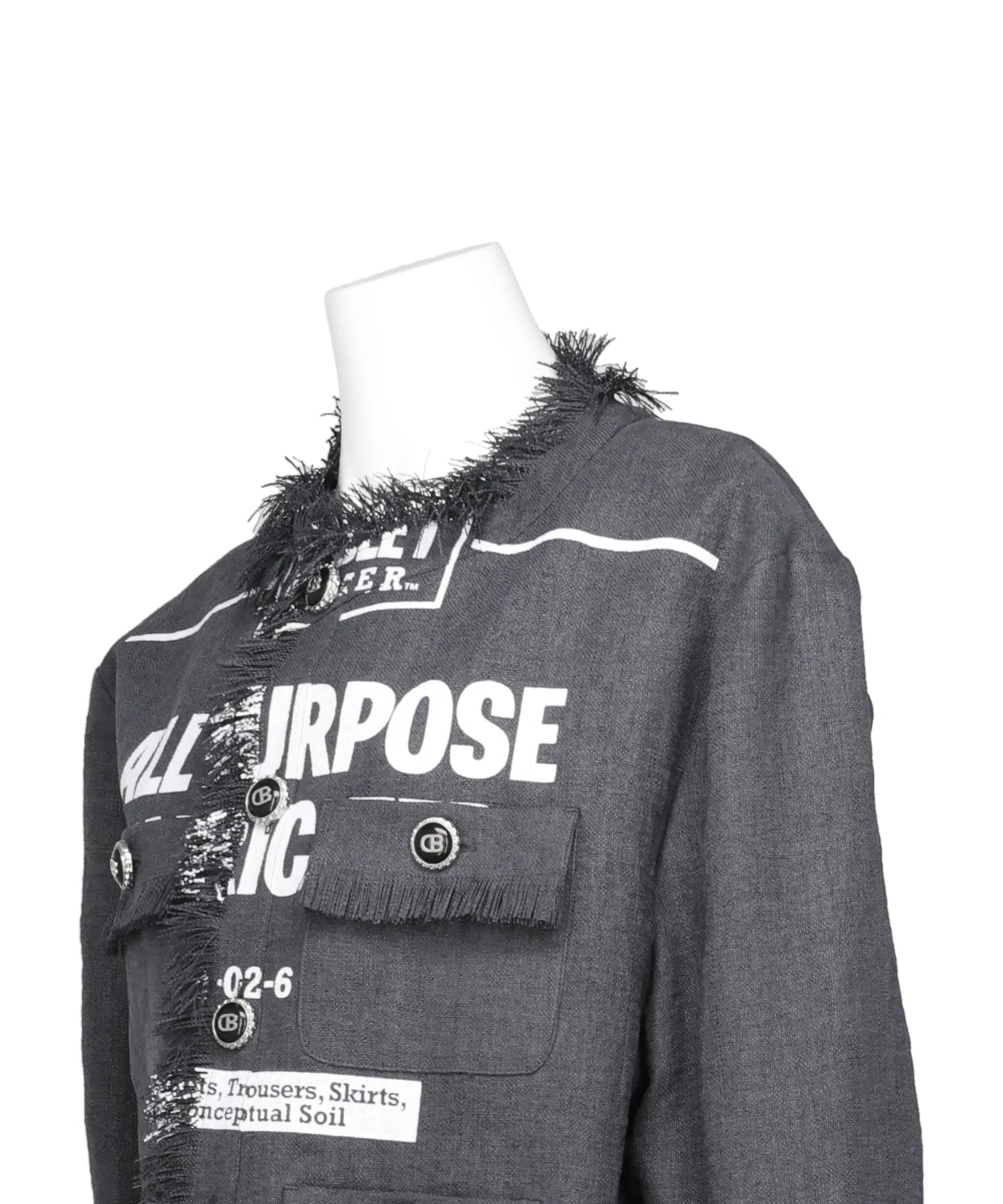 SANDBAG TWEED JACKET