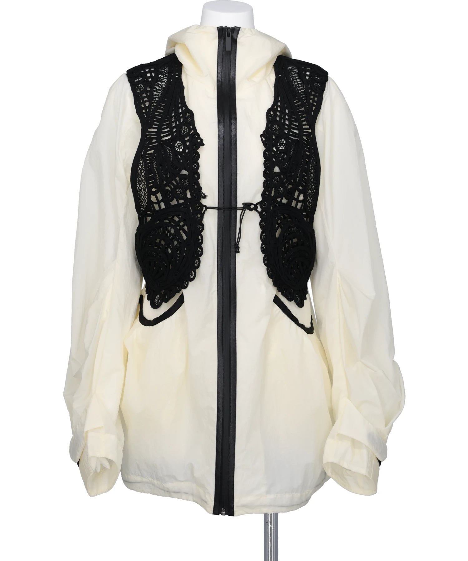 Mame Kurogouchi(マメクロゴウチ) 2026AW NYLON OVERSIZED JACKET WITH