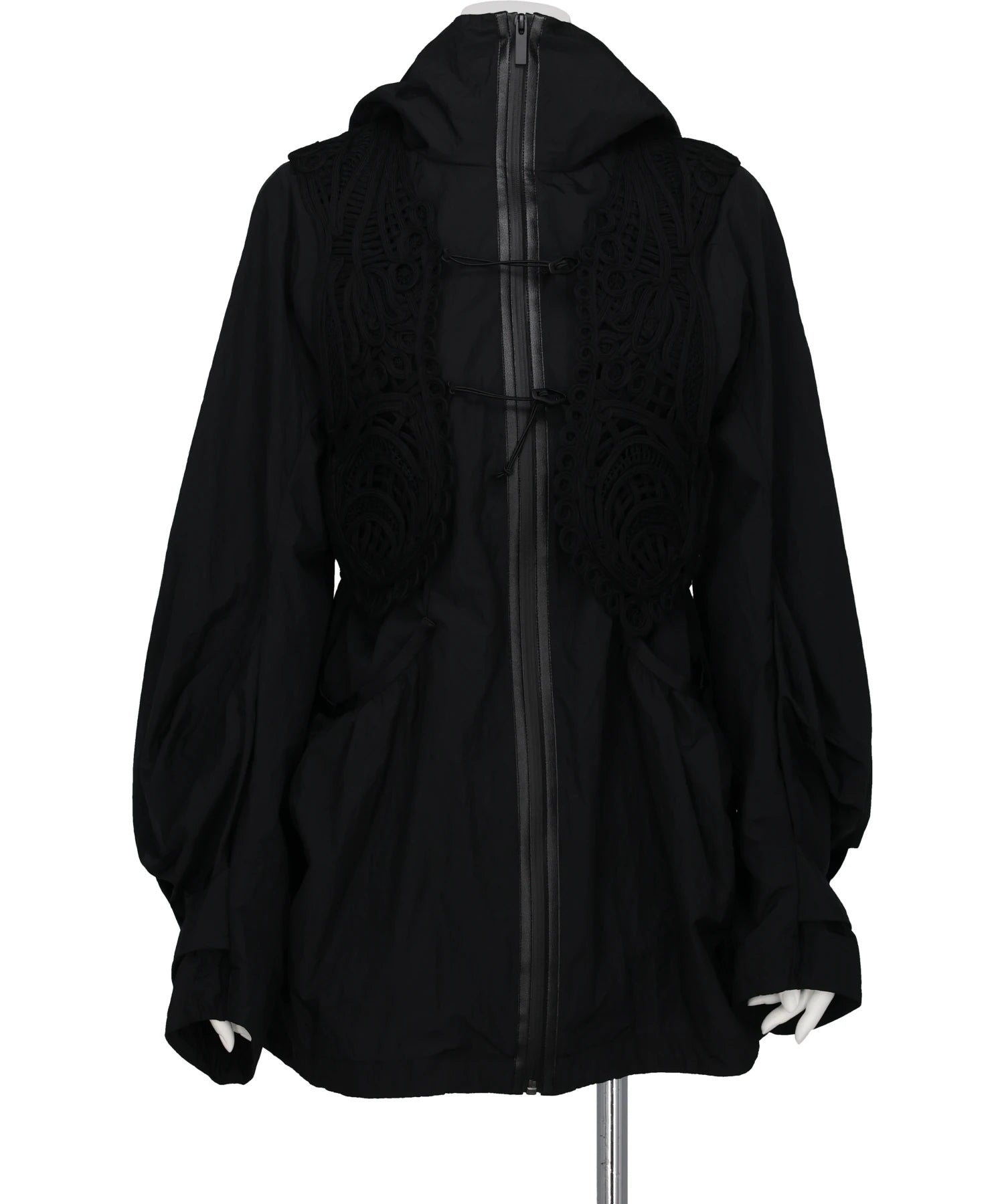 Mame Kurogouchi(マメクロゴウチ) 2026AW NYLON OVERSIZED JACKET WITH