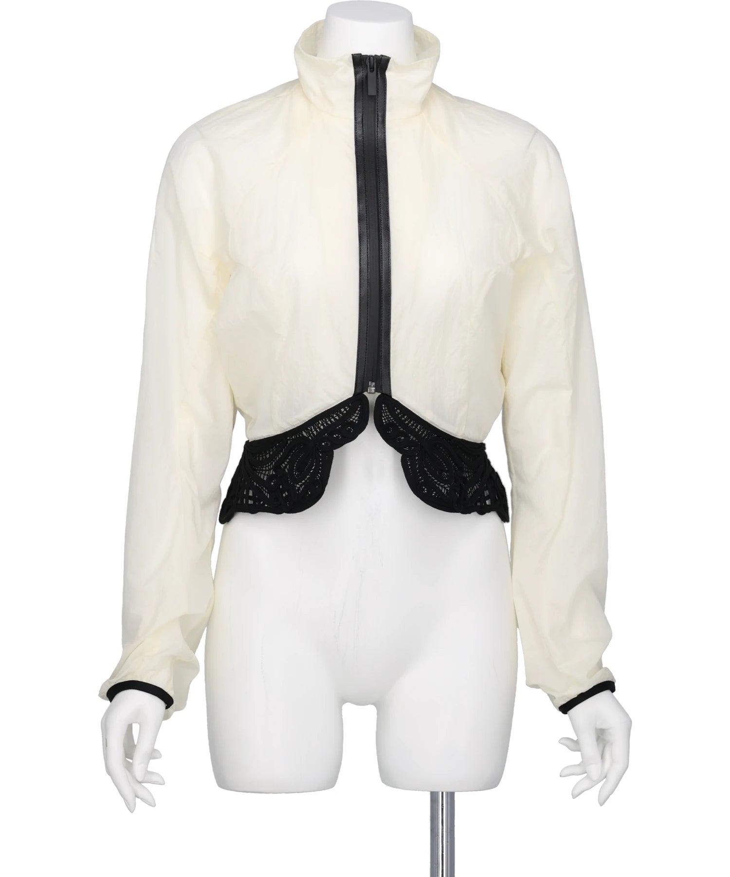 新品未使用★マメクロゴウチ★シームレスブラ&ショーツセットM Mame Kurogouchi(マメクロゴウチ) 2026AW NYLON SHORT JACKET WITH