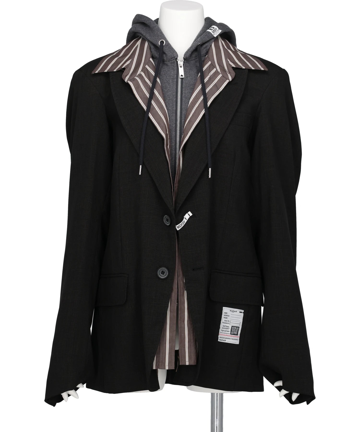MIHARA YASUHIRO ミハラヤスヒロ JKT 新品未使用　タグ付き Maison MIHARA YASUHIRO(メゾンミハラヤスヒロ) THREE LAYERED
