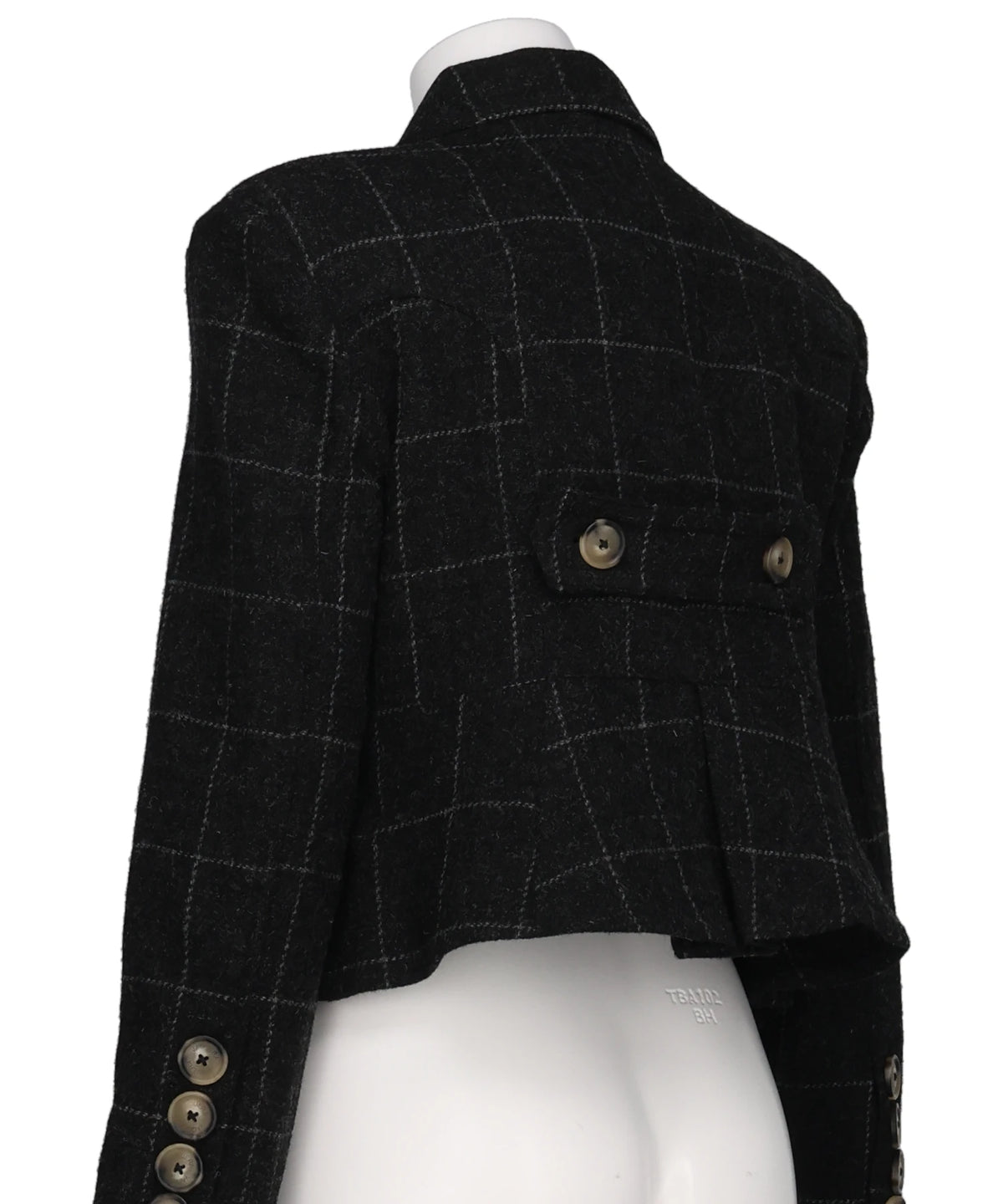MELTON SHRUNKEN BLAZER WOVEN