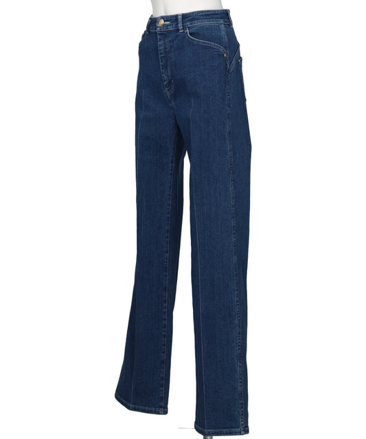 STRETCH STRAIGHT CUT JEANS