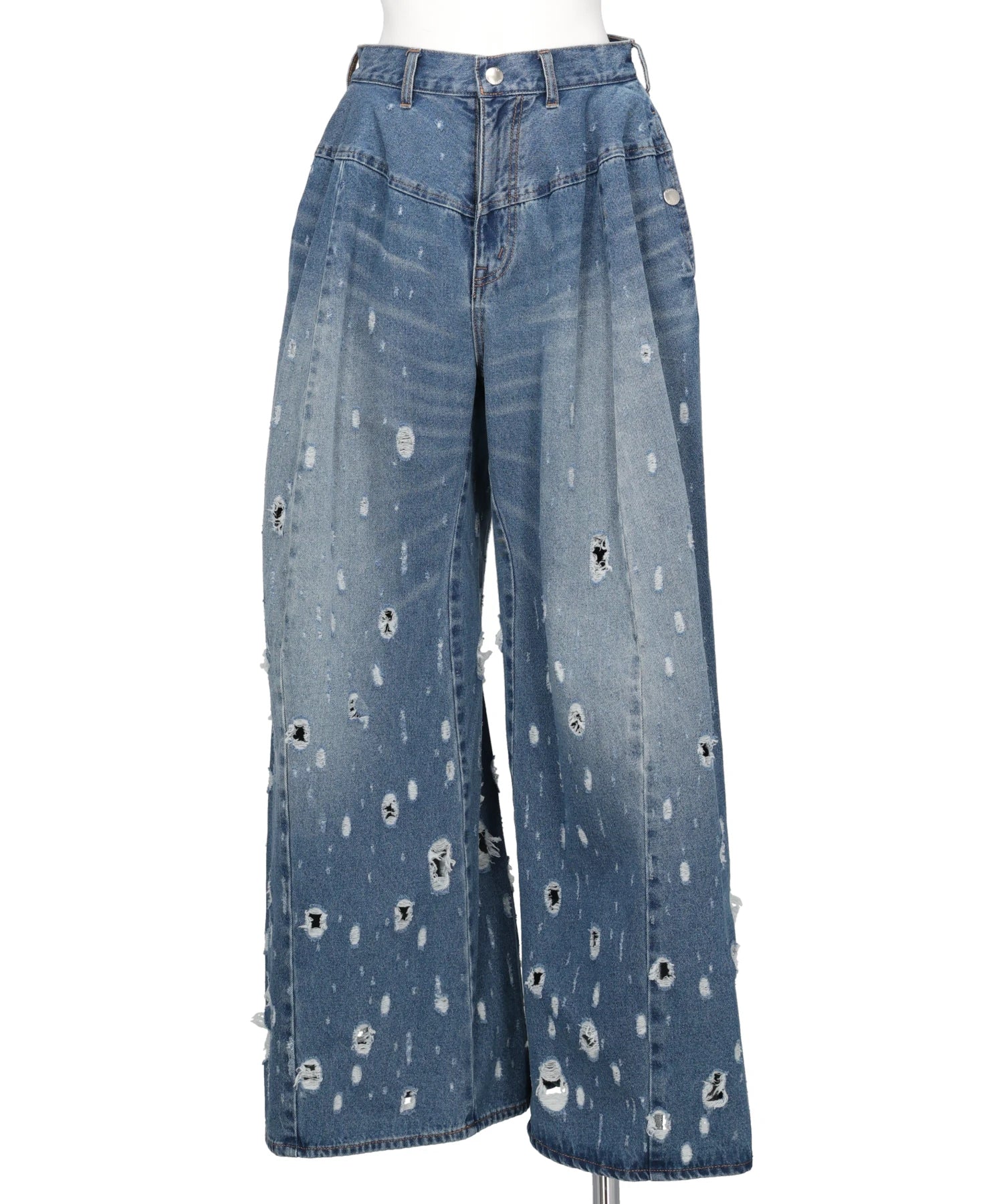 てち Chika Kisada(チカキサダ) 2026SS DISTRESSED JEANS CP-26063