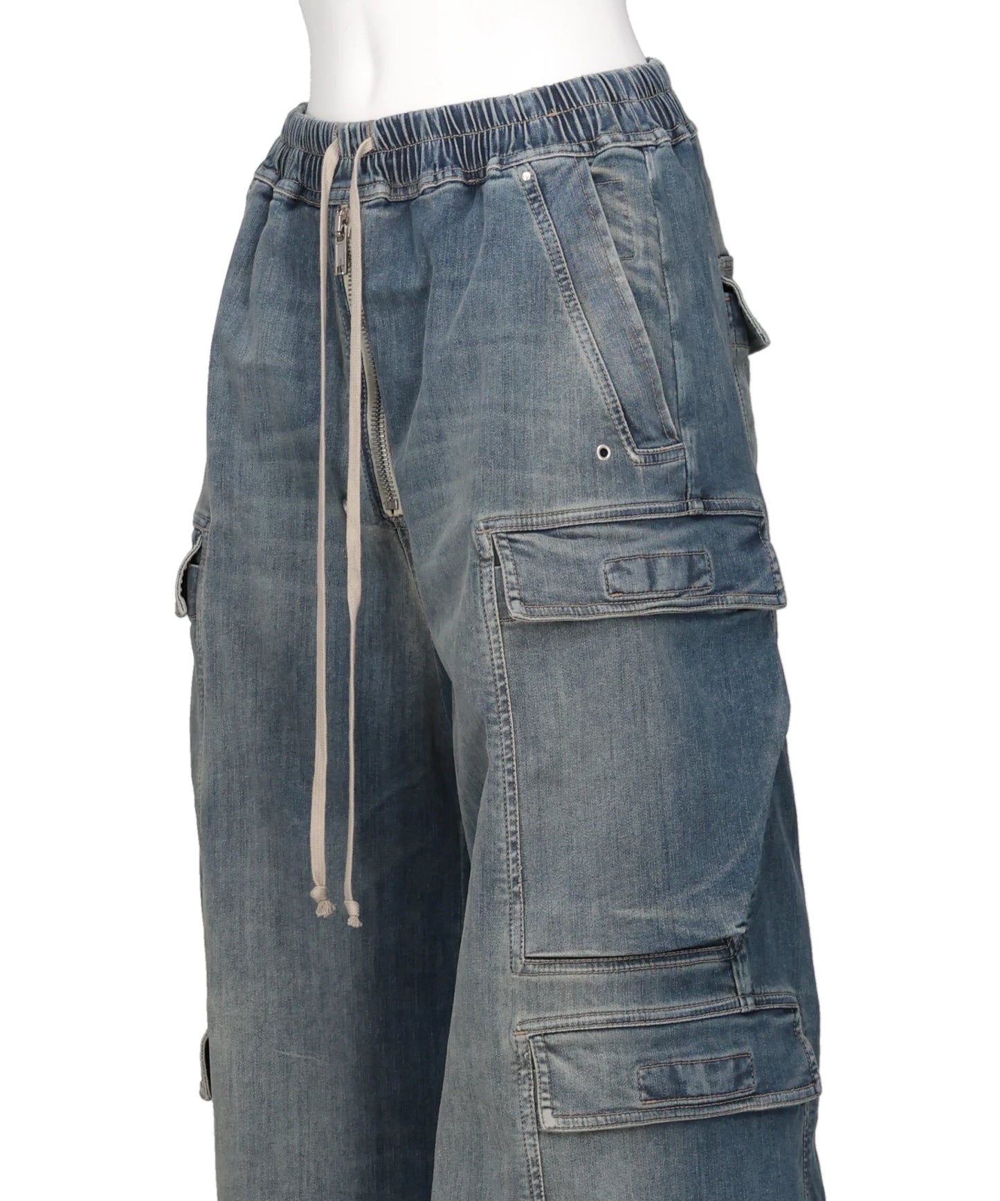 DOUBLE CARGO JUMBO BELAS - WASHED INDIGO