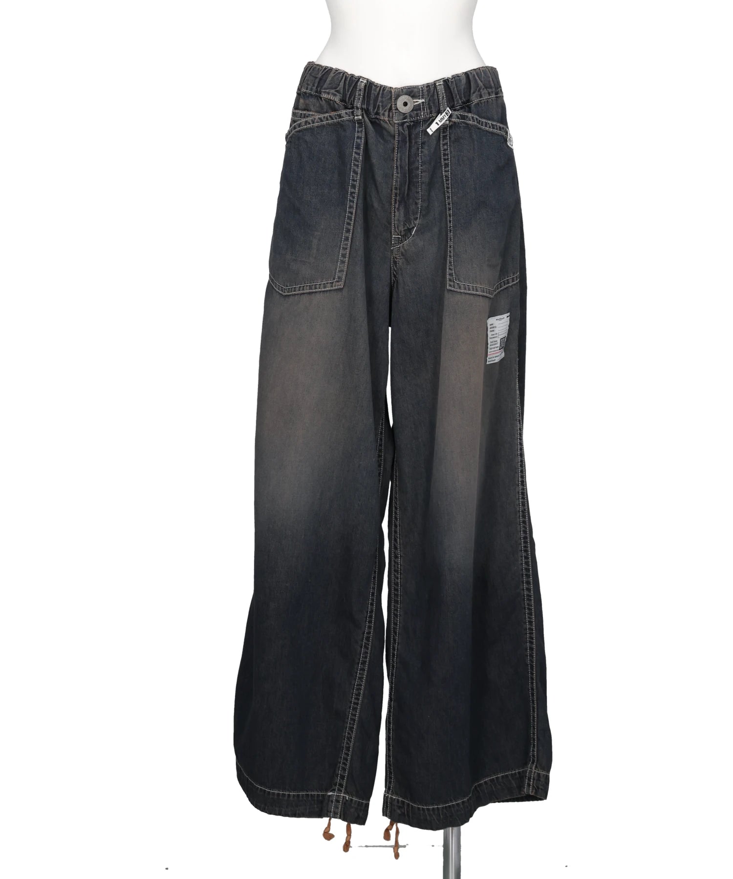 Maison MIHARA YASUHIRO ミハラヤスヒロ パンツ Maison MIHARA YASUHIRO(メゾンミハラヤスヒロ) LIGHT OZ DENIM PANTS