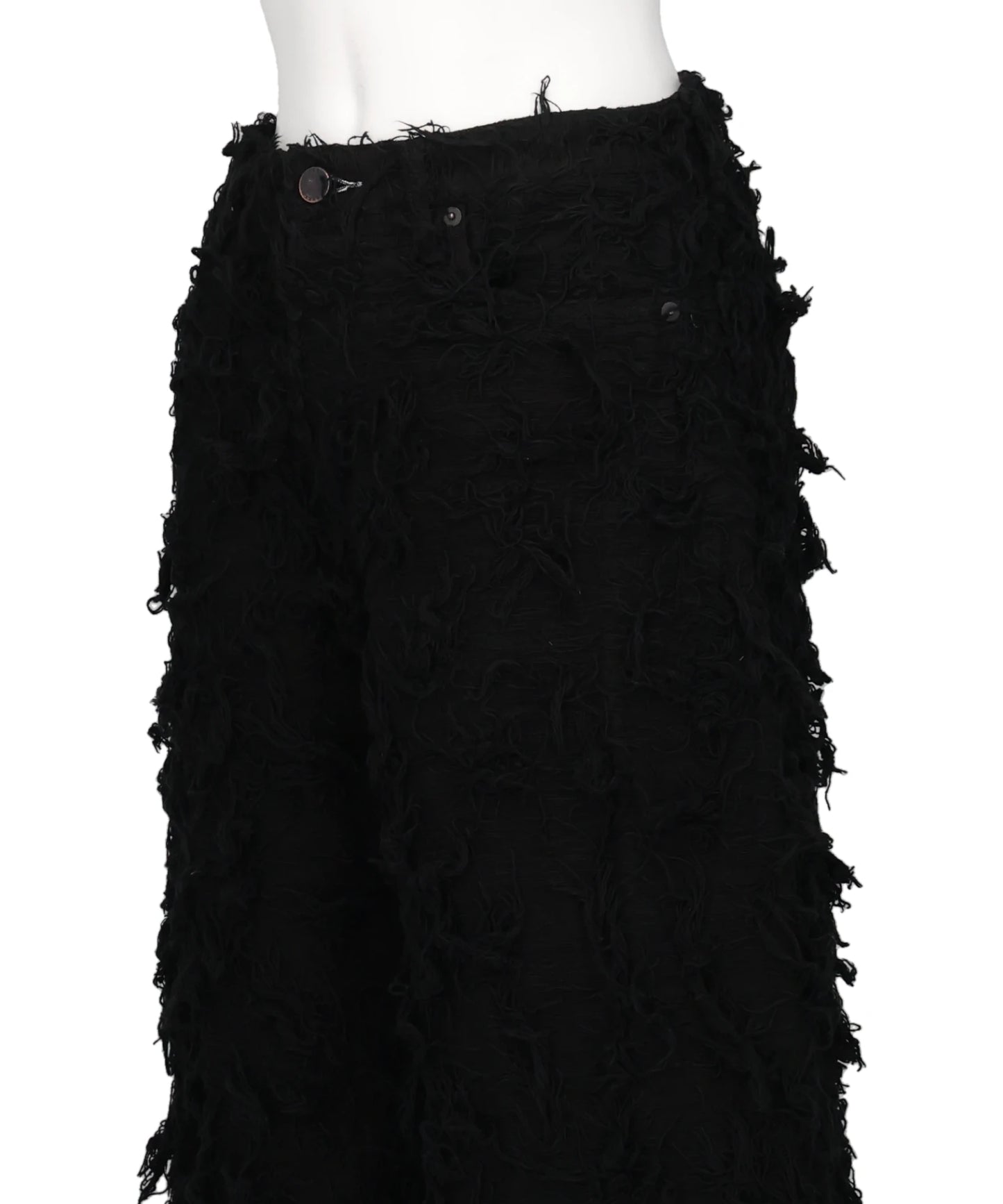 SHAGGY DENIM PANTS