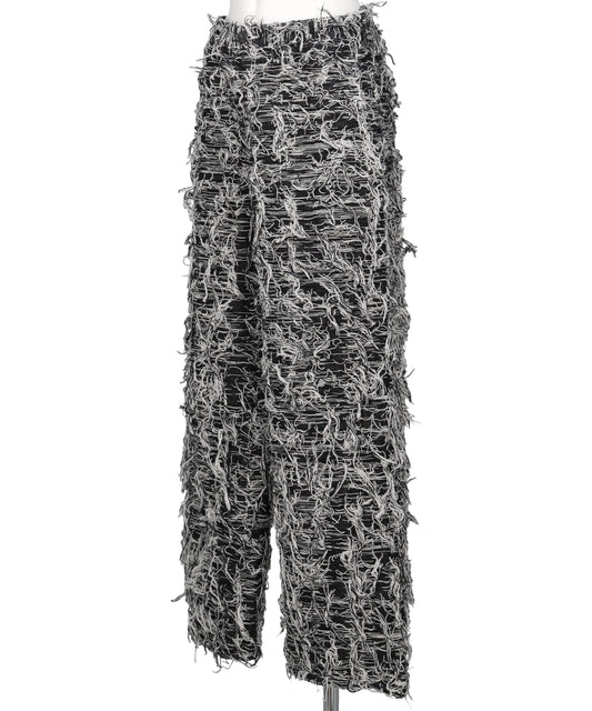 SHAGGY DENIM PANTS