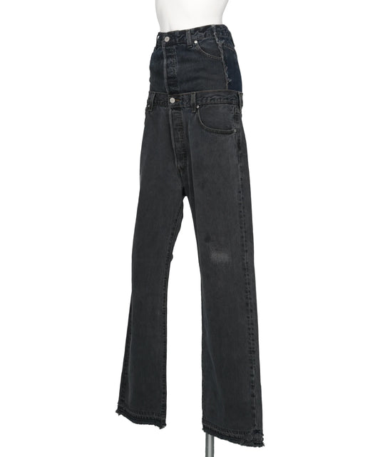 W WAIST DENIM PT GR