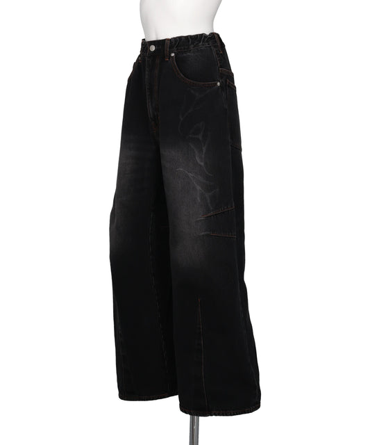 WIDE DENIM PANTS