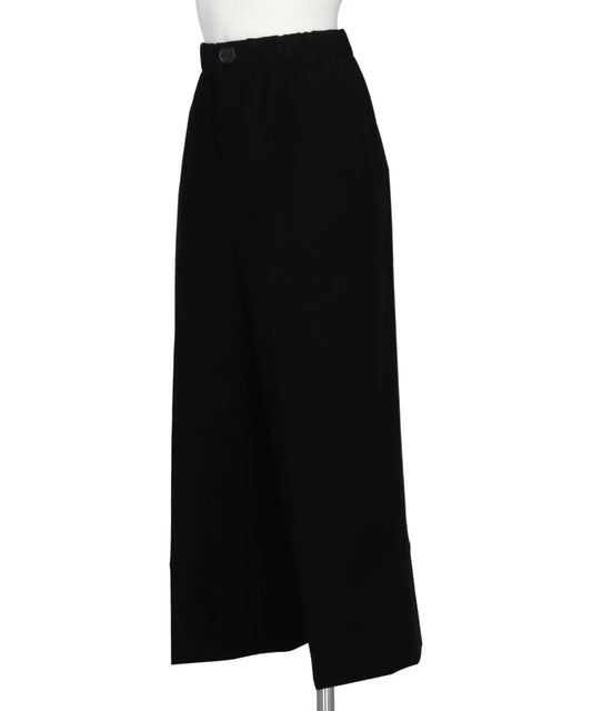 LIGHT CO DOUBLE CROSS CROPPED WIDE TROUSERS