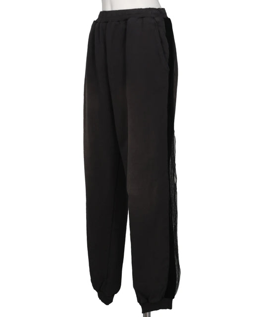 SIDE TULLE SWEATPANTS