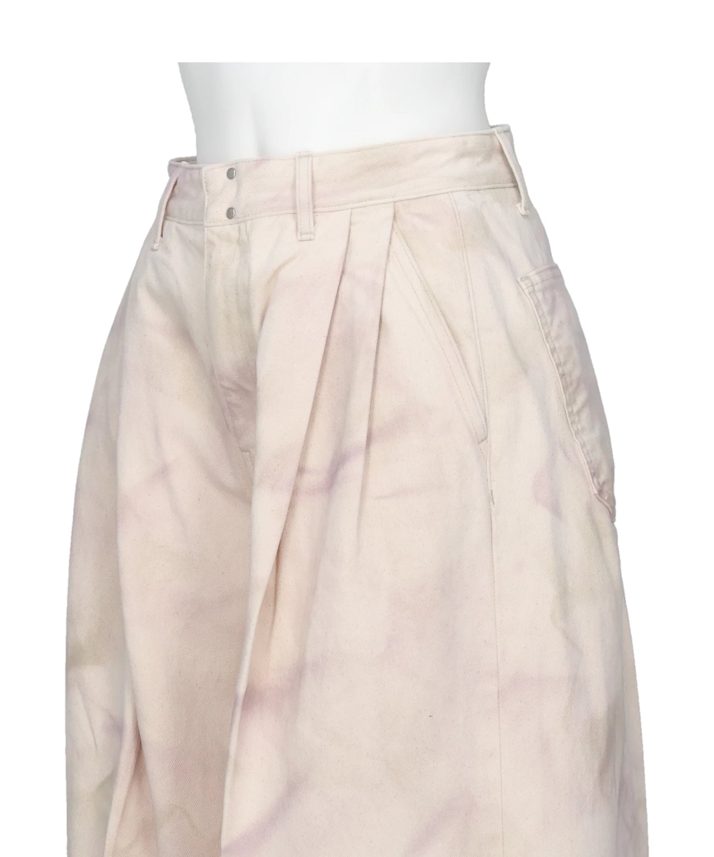 HAKAMA JEAN TROUSERS - FOGGY GREEN