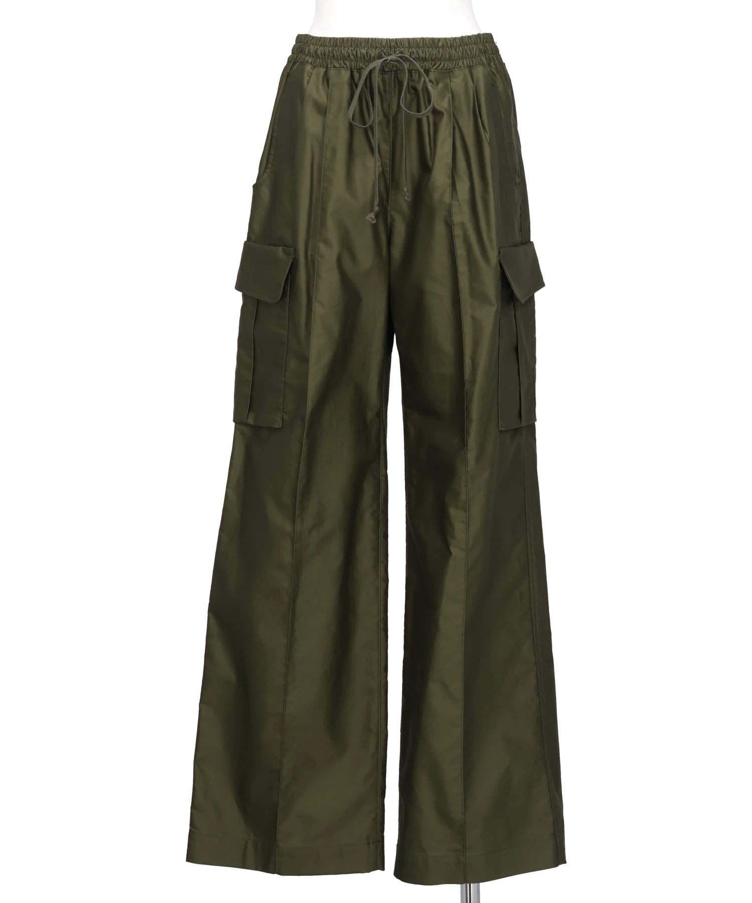 Mame Kurogouchi(マメクロゴウチ) 2026SS COTTON HIGH WAISTED CARGO