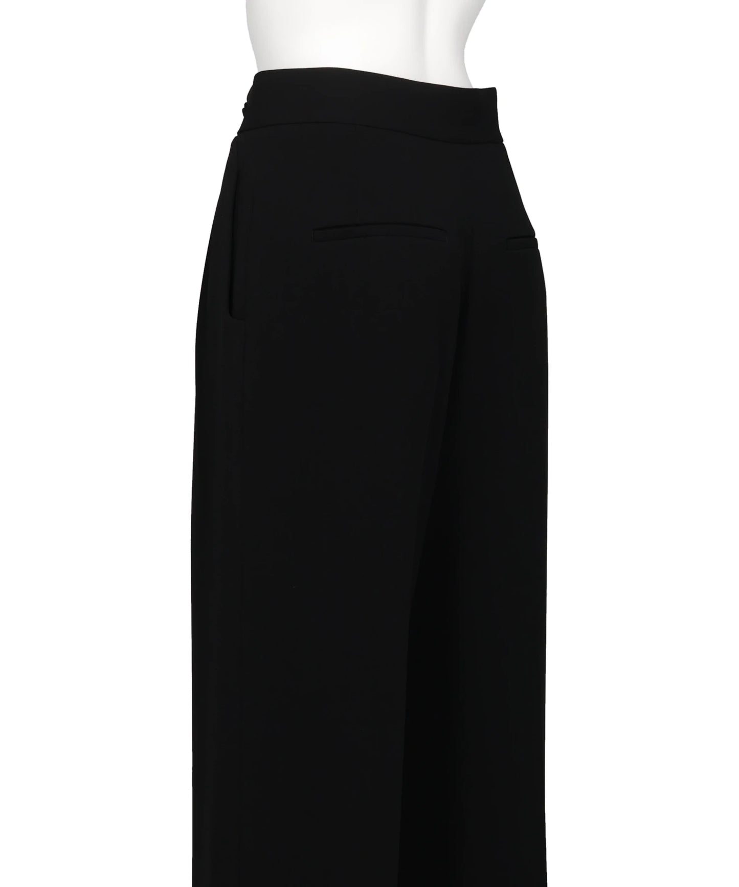 TRIACETATE POLYESTER HIGH WAISTED WIDE