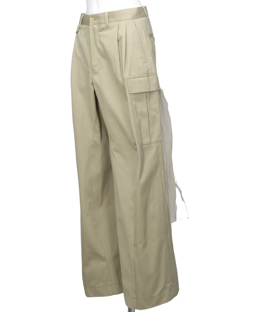 TULLE CARGO PANTS