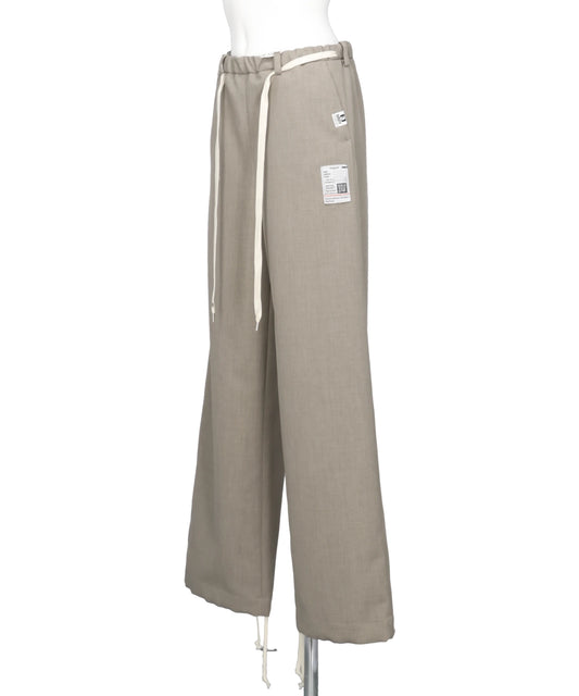 WOOLY TEXTURE EASY TROUSERS