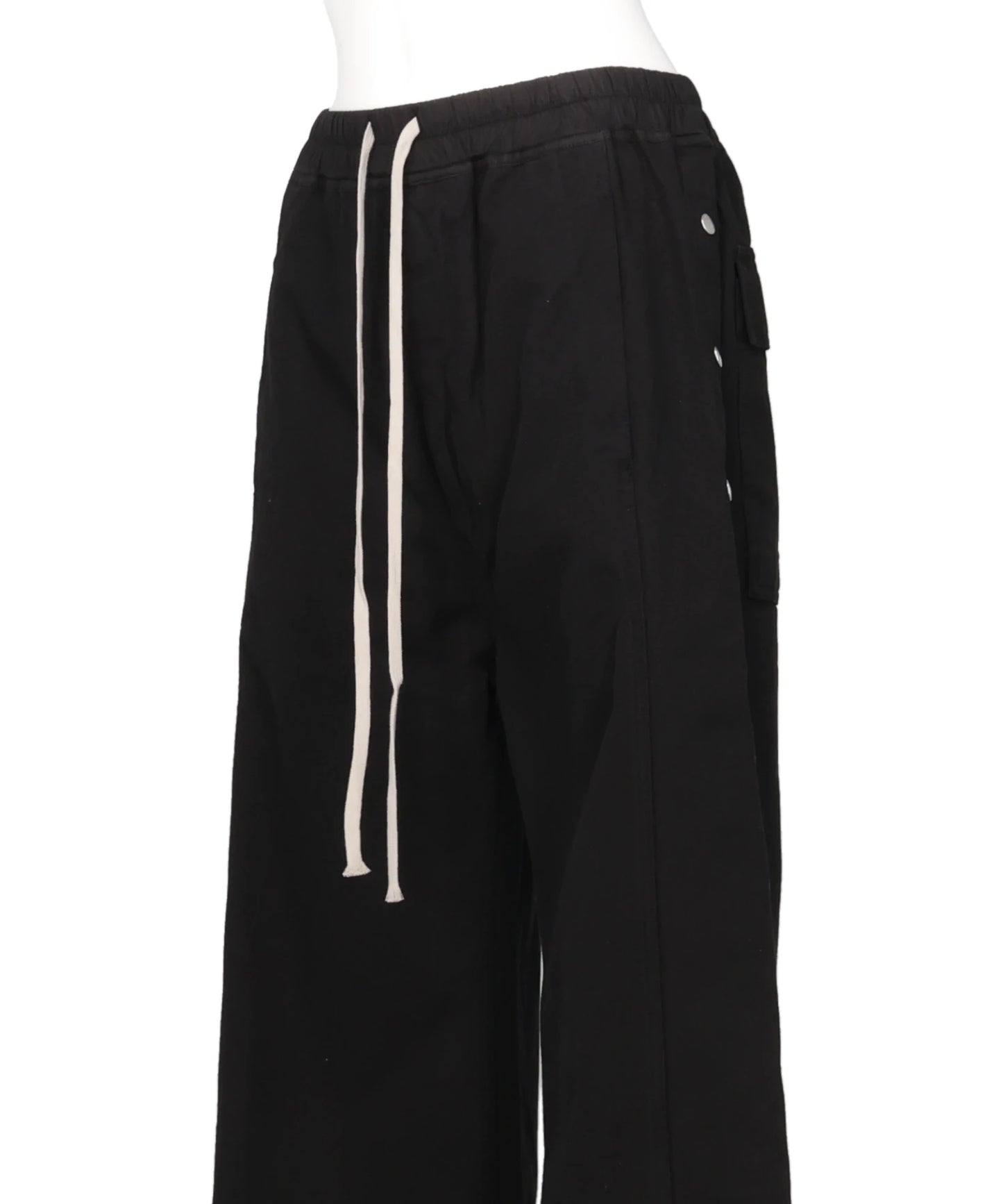 WIDE PUSHER PANTS - BLACK