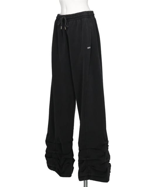 PLEATED TRACK PANTS