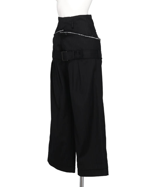 DOUBLE WAIST TROUSERS