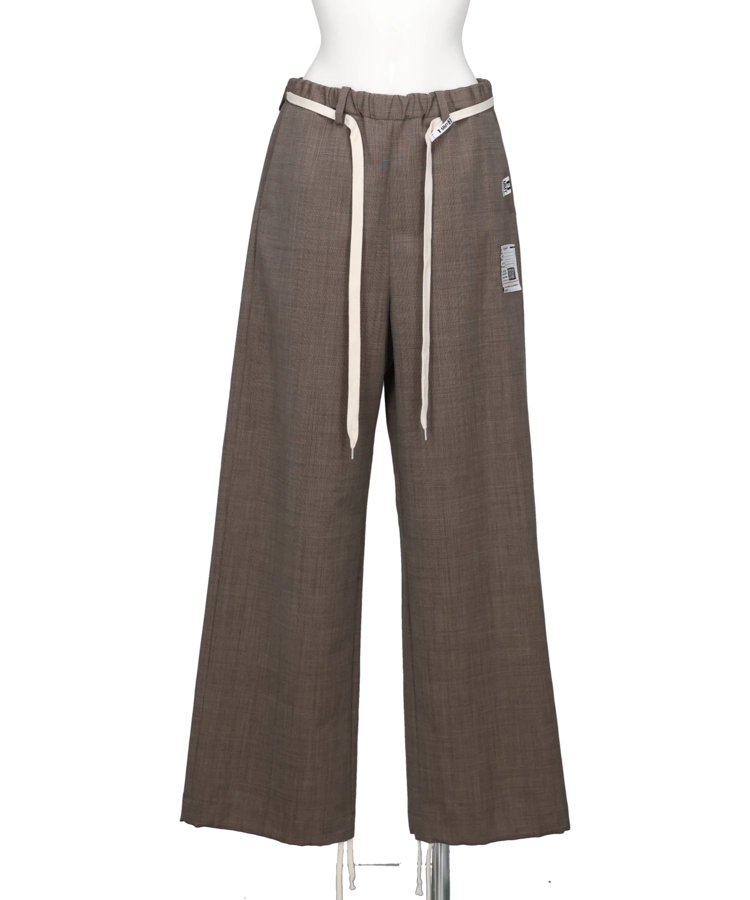 メゾンミハラヤスヒロ　ヴィンテージウール　サルエルパンツ　44 Maison MIHARA YASUHIRO(メゾンミハラヤスヒロ) WOOL EASY TROUSERS