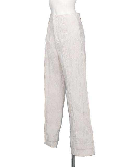 ERODED JACQUARD TROUSERS