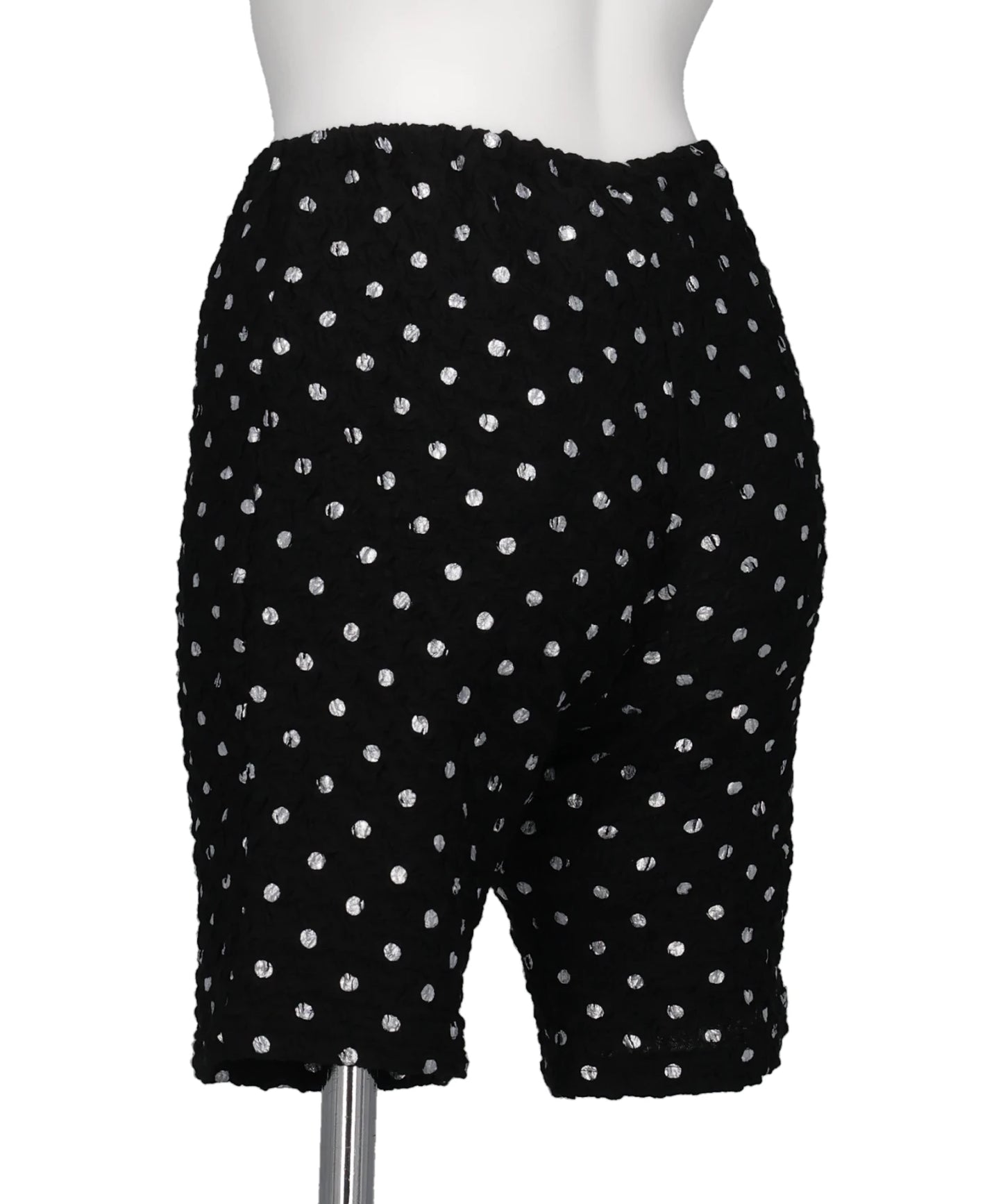 POLKA DOT PRINT CYCLING SHORTS