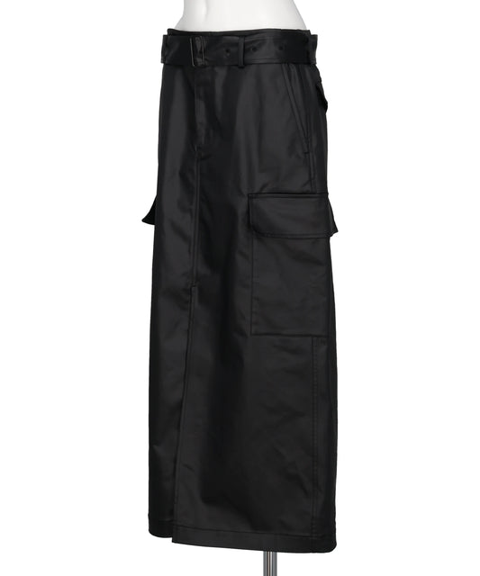 WAX VINTAGE BELTED CARGO SKIRT