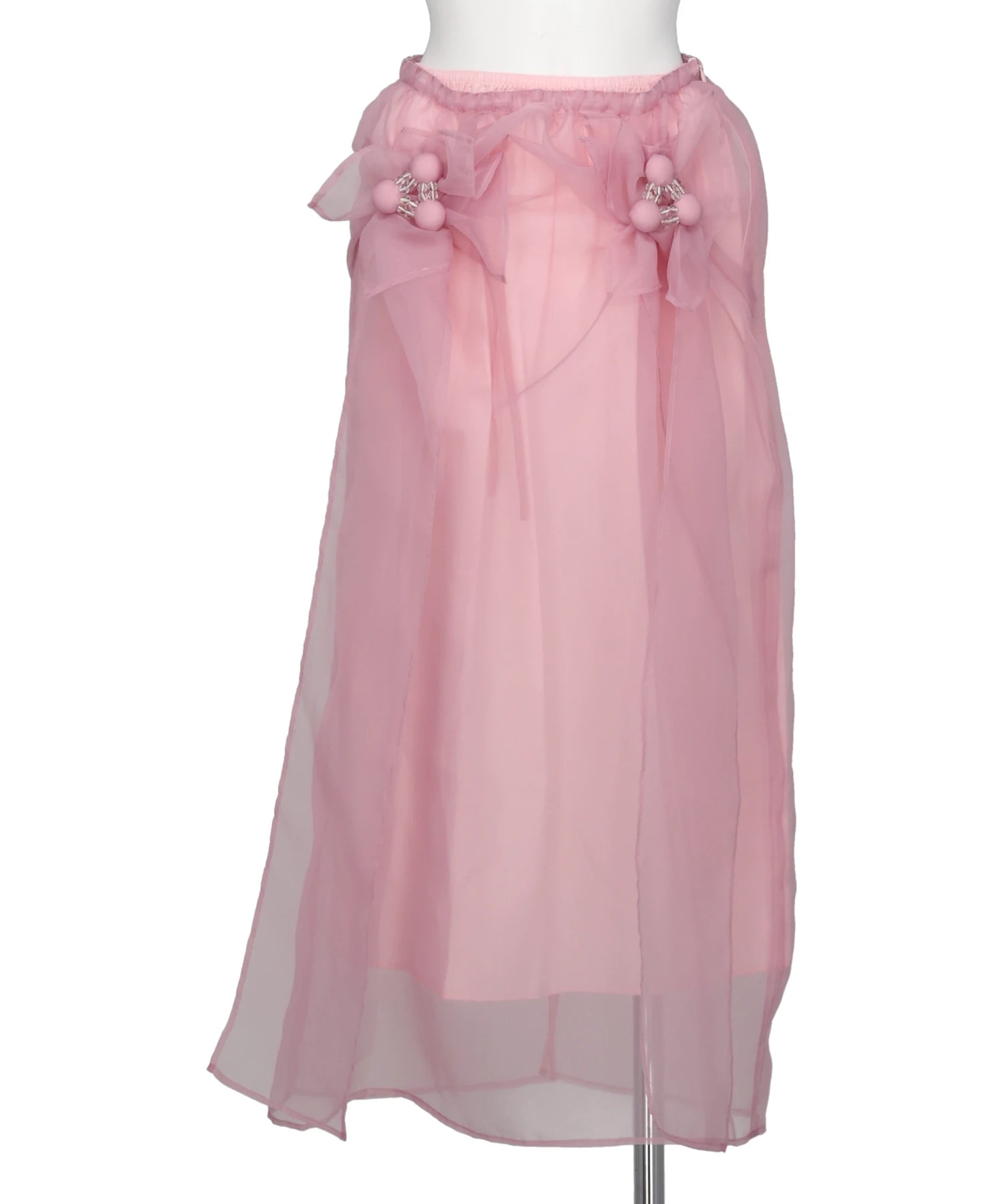 riv nobuhiko(リブノブヒコ) 2026SS MEU SHEER SKIRT SKSS261501