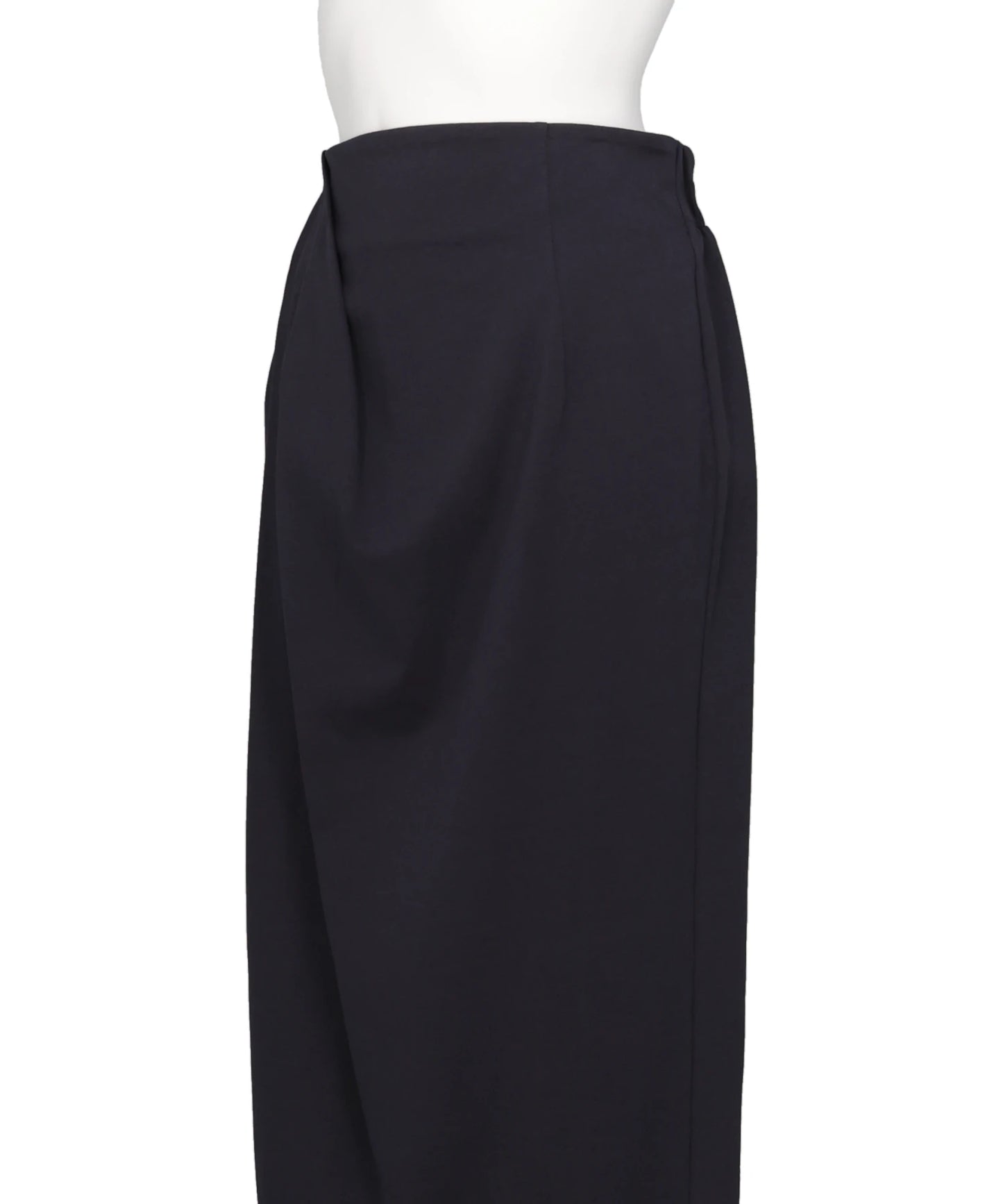 COTTON JERSEY ASYMMETRIC SKIRT