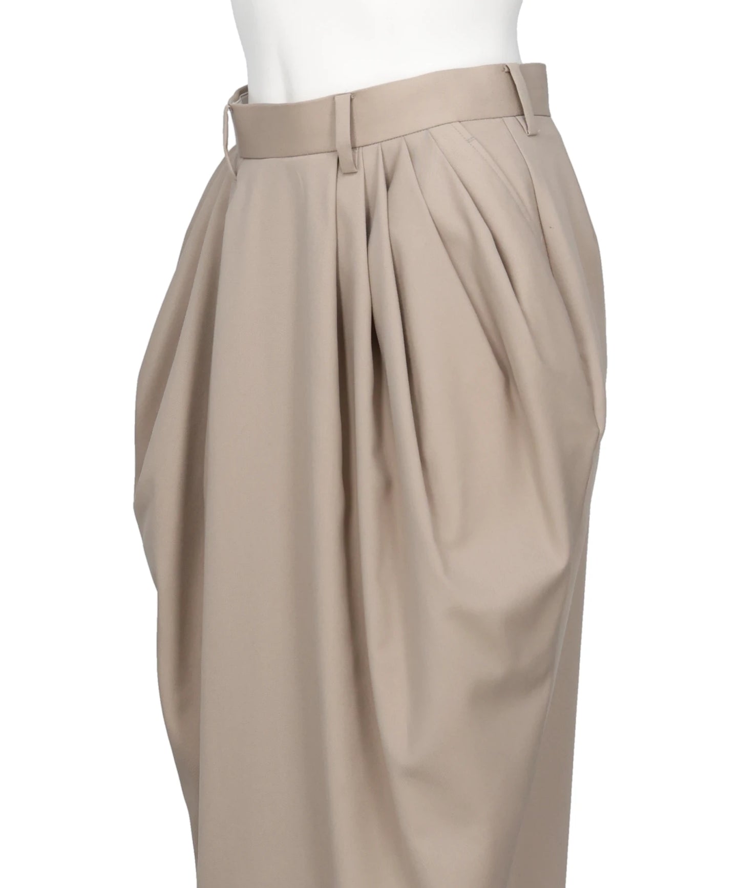BARREL-SHAPED PENCIL SKIRT