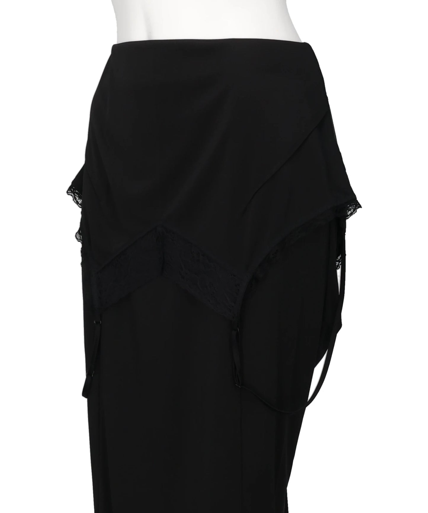 DROOPING SLIP MAXI SKIRT