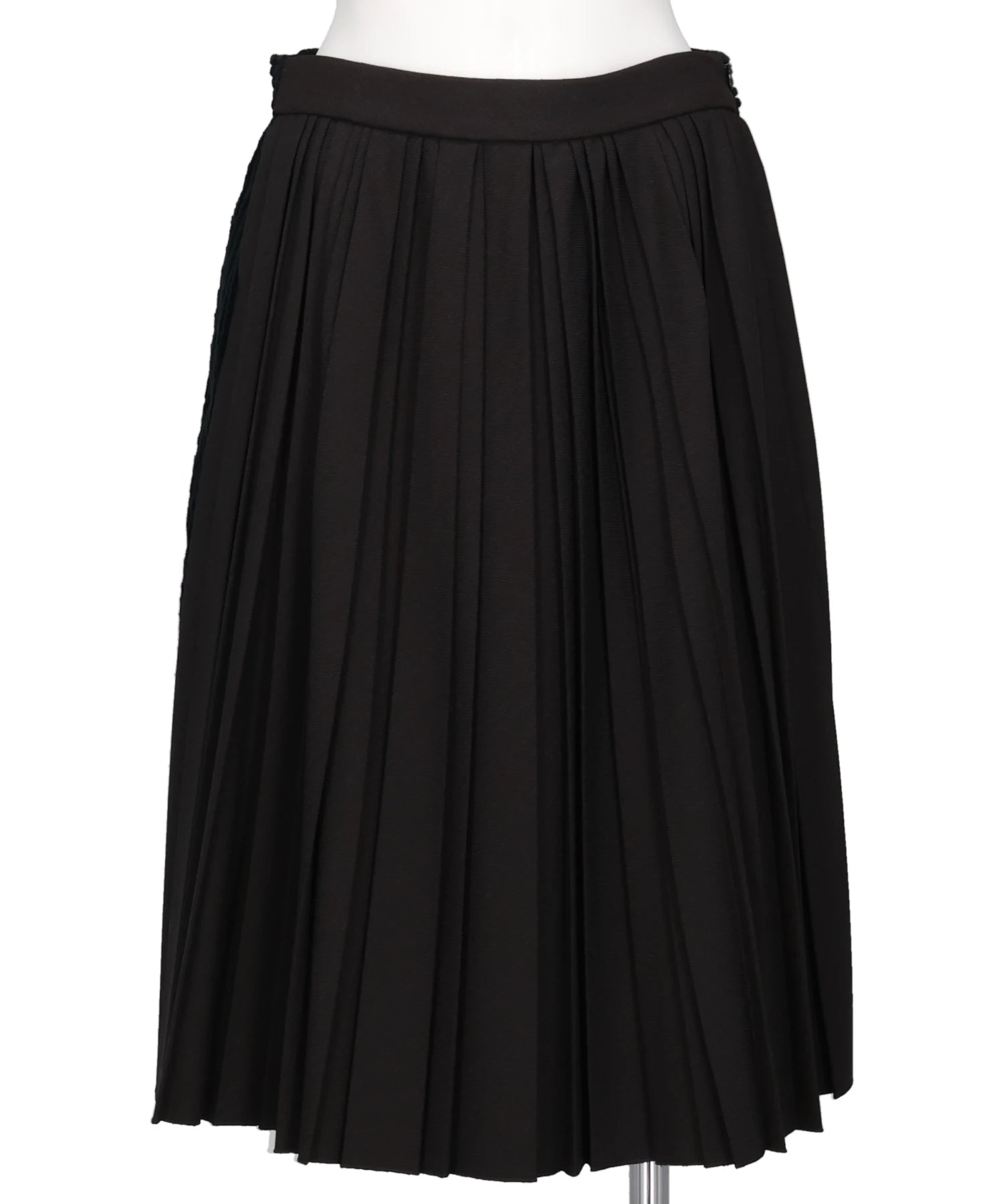 ミハラヤスヒロ　ニットスカート Maison MIHARA YASUHIRO(メゾンミハラヤスヒロ) COMBINED PLEATS