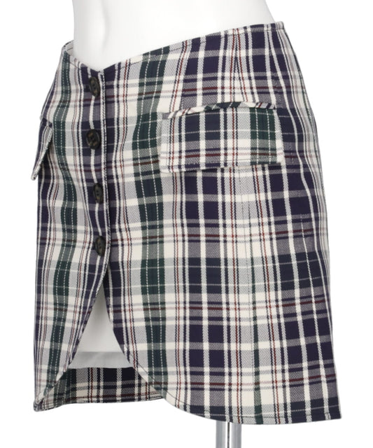 OPEN FRONT SKIRT BELT