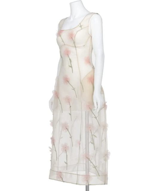 BALCONETTE BUST DETAIL DRESS