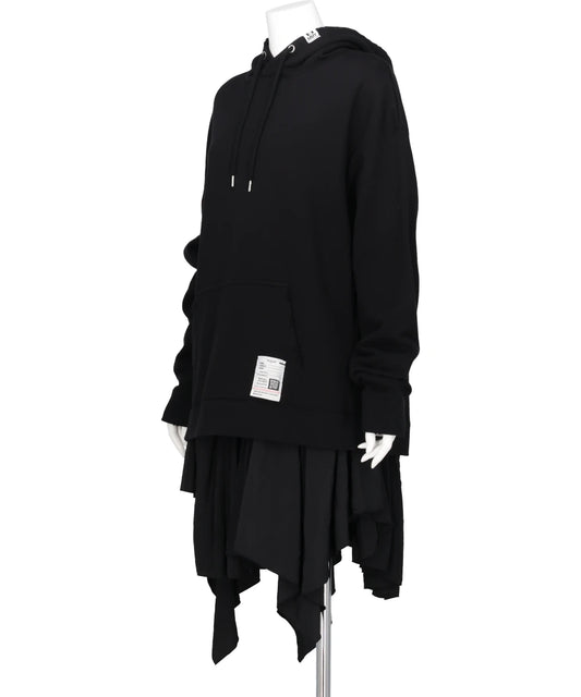 HOODIE COMBINED DRESS