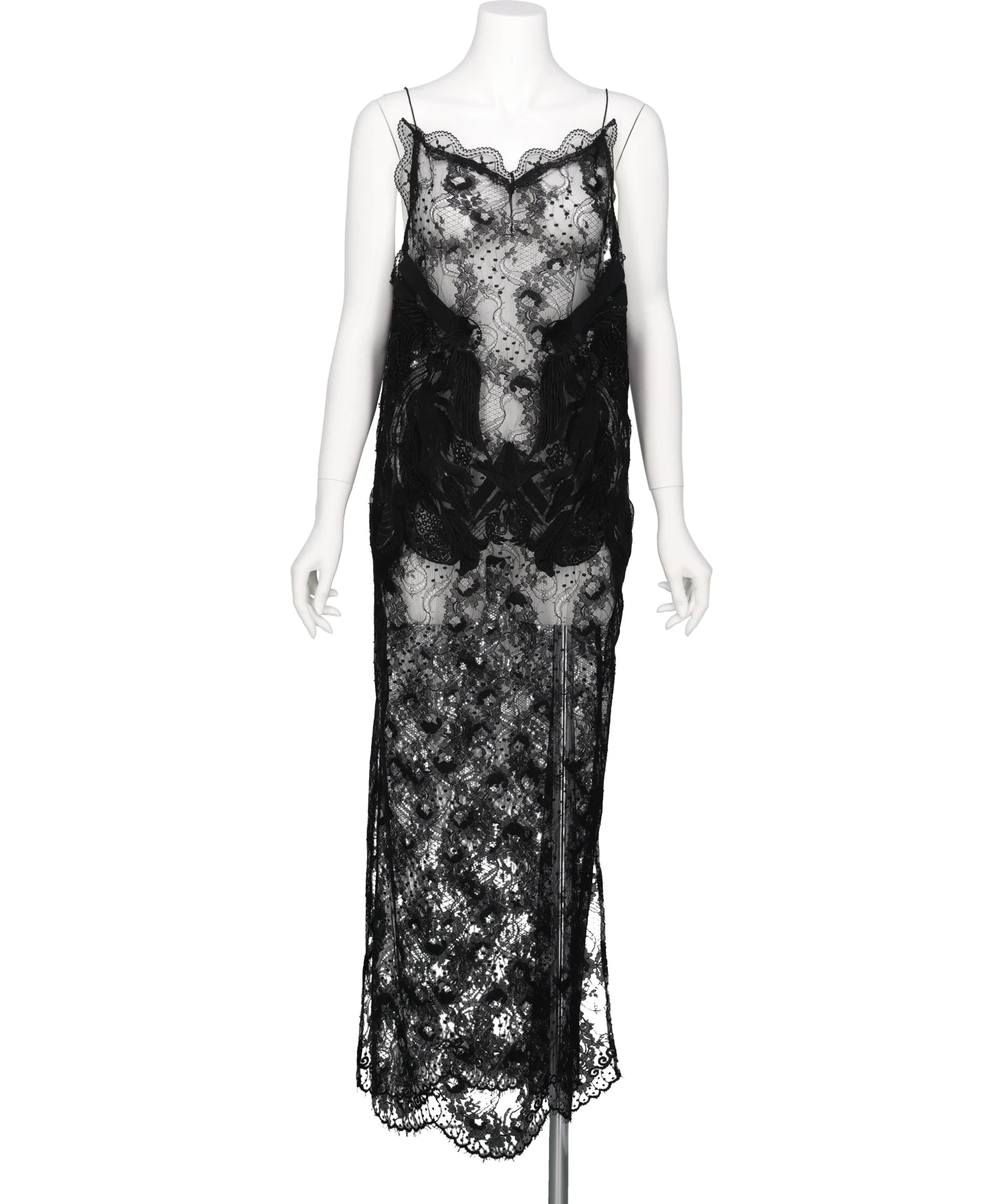 Mame Kurogouchi(マメクロゴウチ) 2026SS RIVERLACE CAMISOLE DRESS
