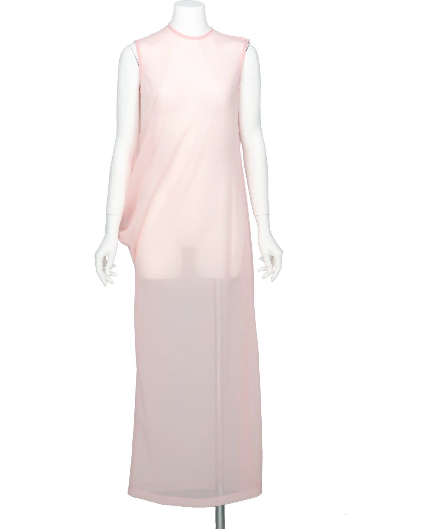Mame Kurogouchi(マメクロゴウチ) 2026SS DRAPED JERSEY SHEER DRESS