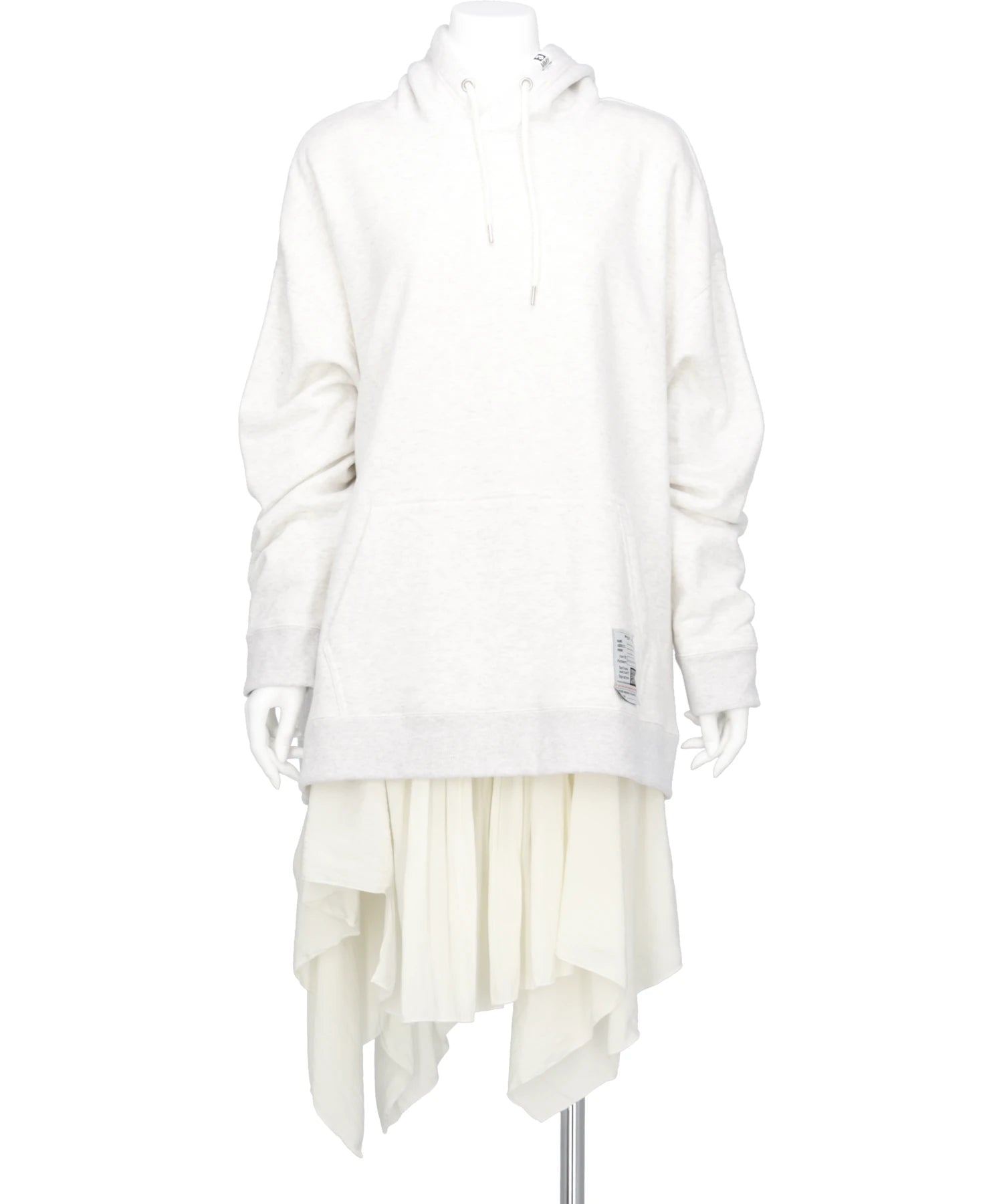 【新品】Maison Mihara Yasuhiro ホワイト モッズコート Maison MIHARA YASUHIRO/メゾン ミハラヤスヒロ/BLEACHED PARKA