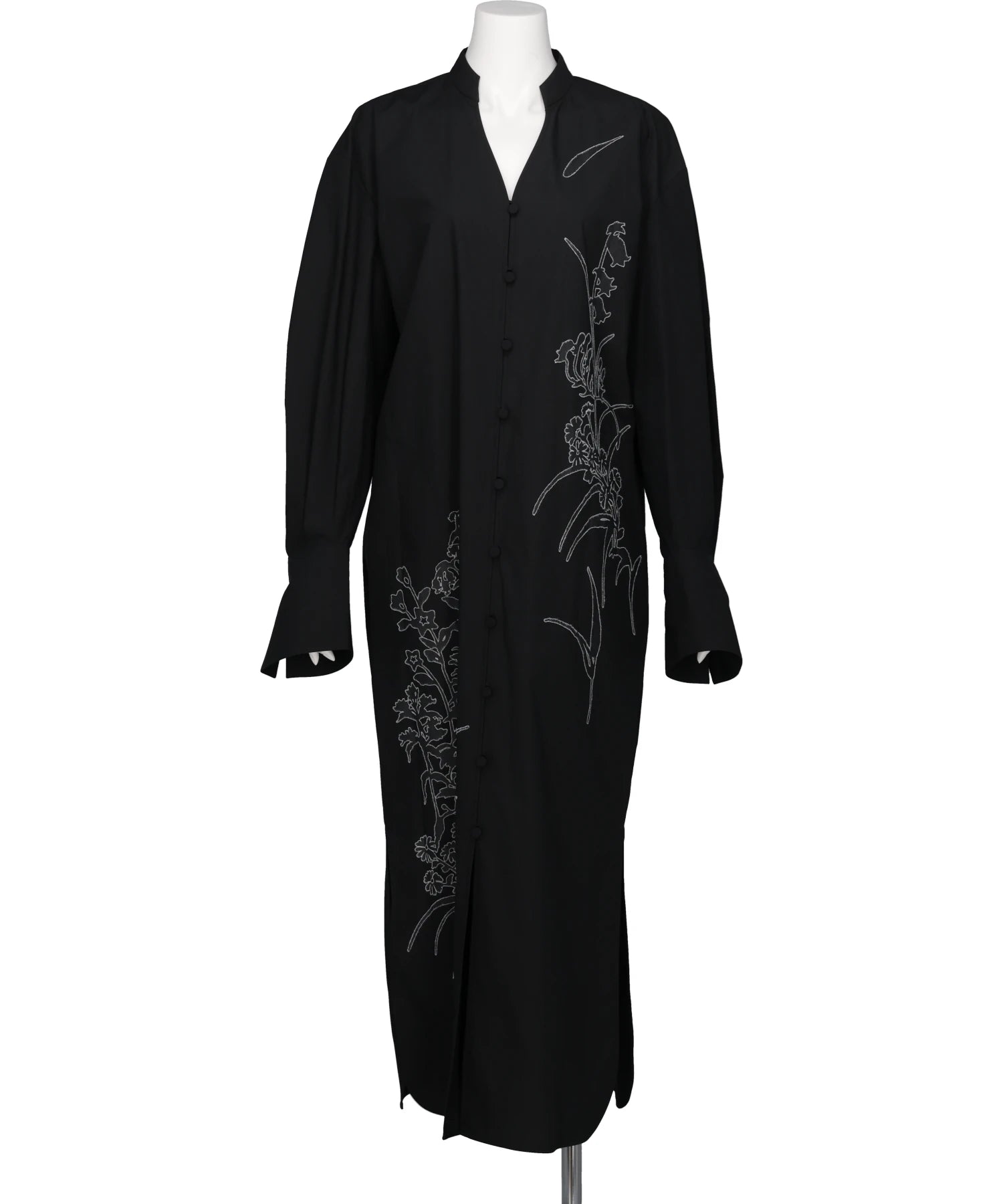 Mame Kurogouchi(マメクロゴウチ) 2026AW WASHI PRINT SHIRT DRESS