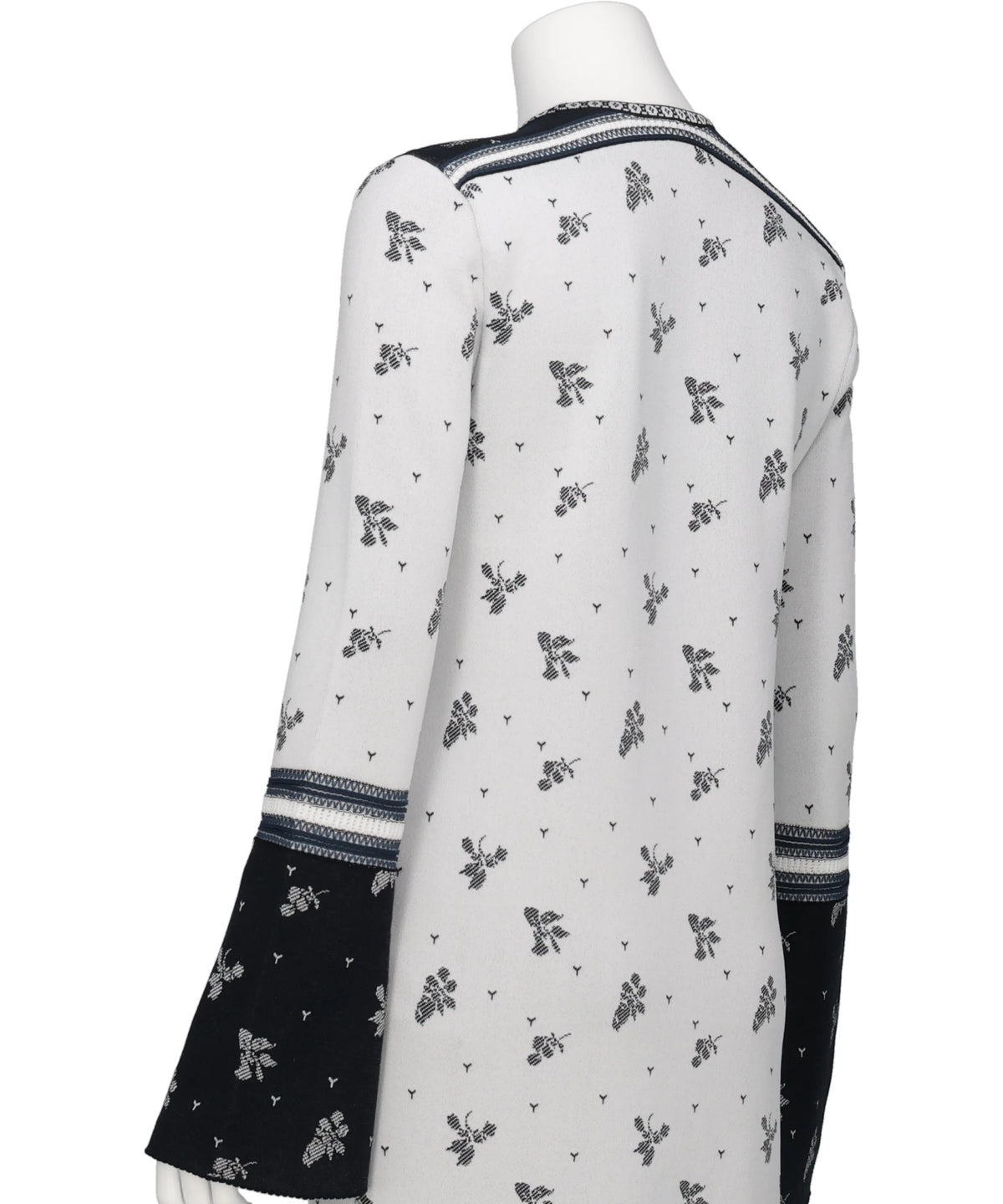 FLORAL JACQUARD KNIT DRESS