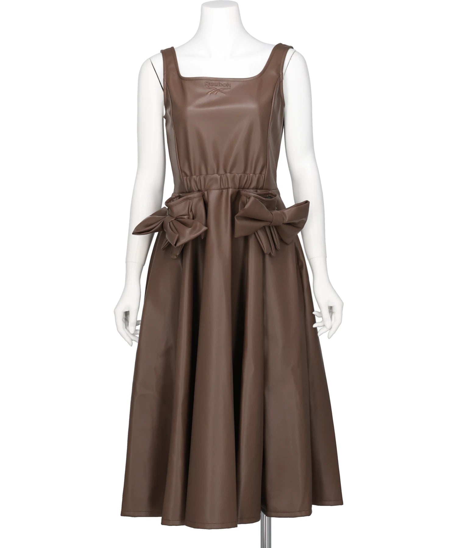 naokitomizuka Reebok FAUX LEATHER DRESS WITH GLOVE – MIDWEST