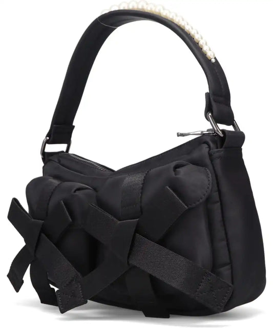 UTILITY BOW POCKET POCHETTE BAG W/ EMB