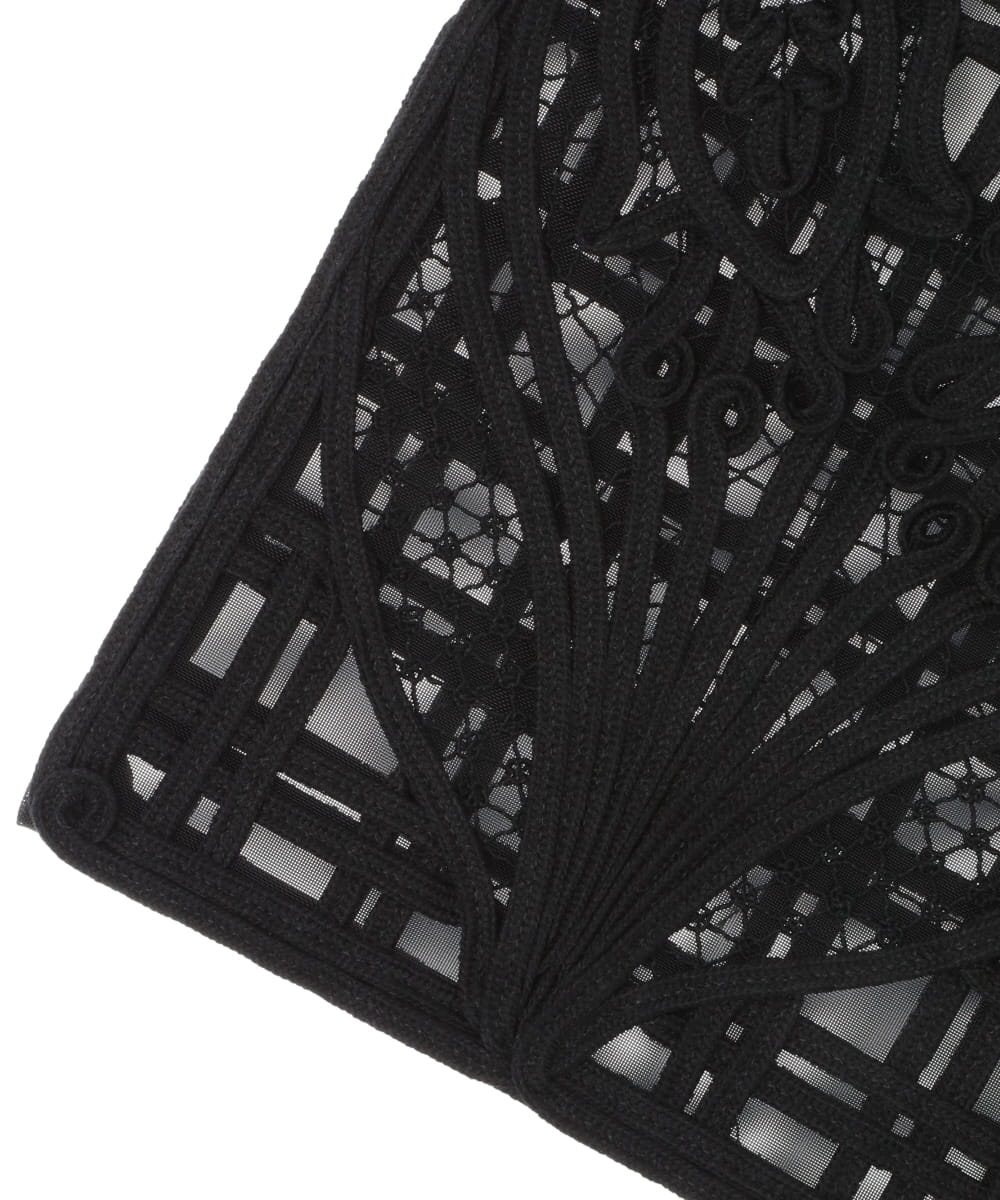 CORDING EMBROIDERY POUCH