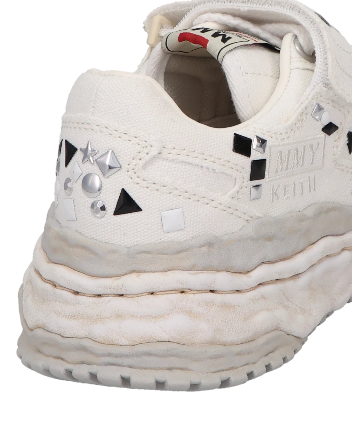 KEITH/ORIGINAL SOLE EMBELLISHED CANVASLOW-TOP SNEAKER