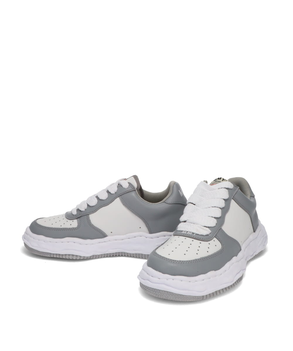 WAYNE LOW/ORIGINAL SOLE LEATHERLOW-TOP SNEAKER
