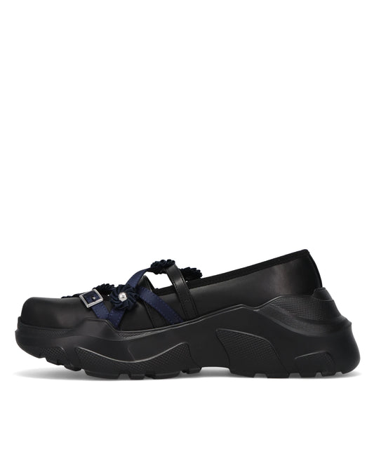 FLORA - BLACK×NAVY×BLACK