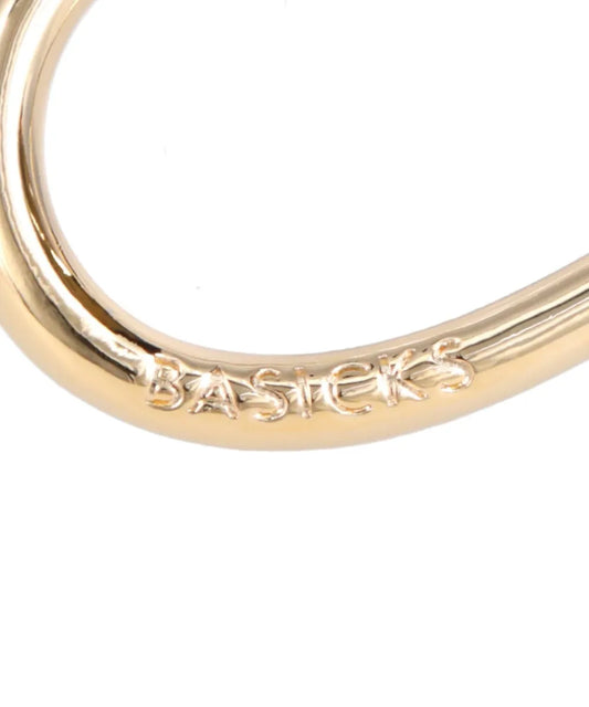 GOLD PLATING HEART CARBINER