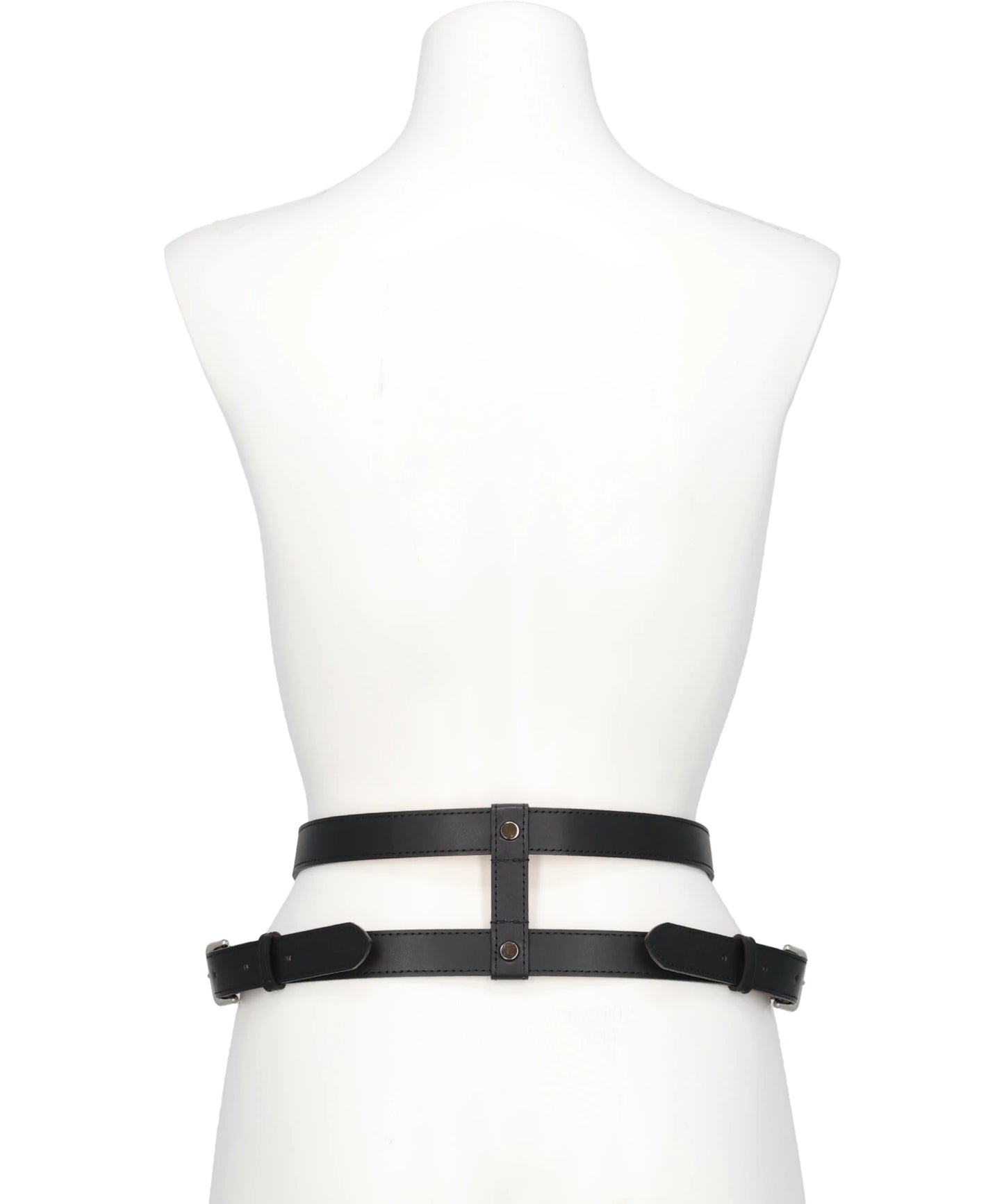 2WAY LEATHER SKINNY HARNESS